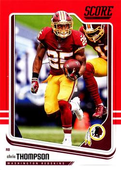 2018 Score - Red #327 Chris Thompson Front