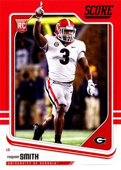 2018 Score - Red #342 Roquan Smith Front