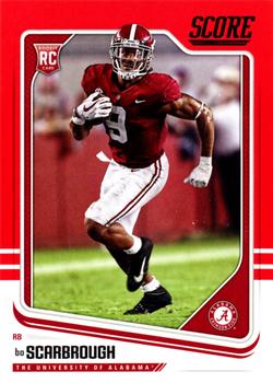 2018 Score - Red #366 Bo Scarbrough Front