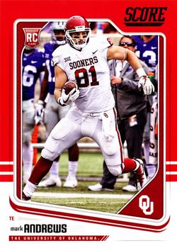 2018 Score - Red #378 Mark Andrews Front