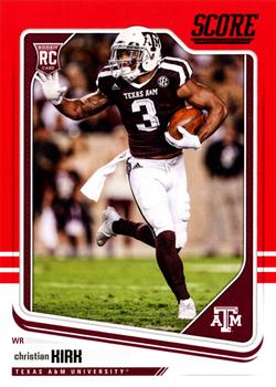 2018 Score - Red #381 Christian Kirk Front
