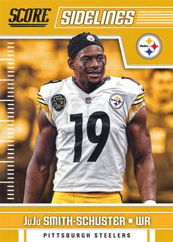 2018 Score - Sidelines Gold #17 JuJu Smith-Schuster Front