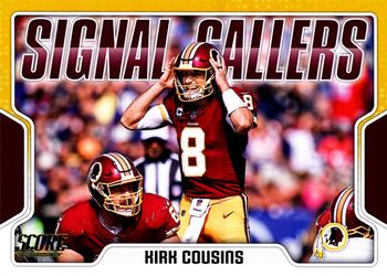 2018 Score - Signal Callers Gold #30 Kirk Cousins Front
