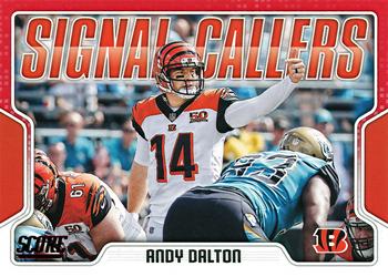 2018 Score - Signal Callers Red #7 Andy Dalton Front