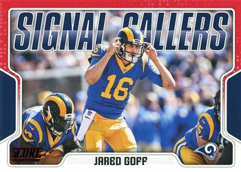 2018 Score - Signal Callers Red #18 Jared Goff Front