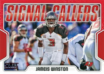 2018 Score - Signal Callers Red #28 Jameis Winston Front