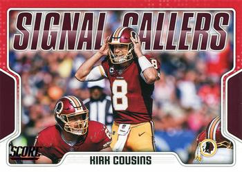 2018 Score - Signal Callers Red #30 Kirk Cousins Front