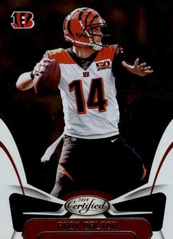 2018 Panini Certified #8 Andy Dalton Front