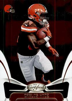 2018 Panini Certified #19 Carlos Hyde Front