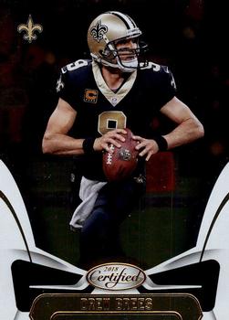 2018 Panini Certified #80 Drew Brees Front