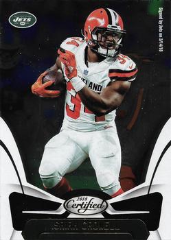 2018 Panini Certified #99 Isaiah Crowell Front