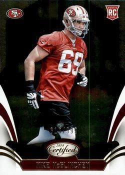2018 Panini Certified #196 Mike McGlinchey Front