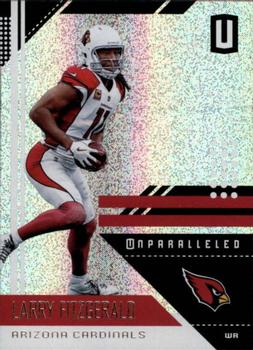 2018 Panini Unparalleled #3 Larry Fitzgerald Front