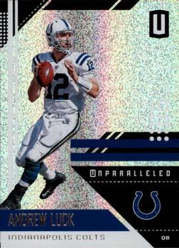 2018 Panini Unparalleled #85 Andrew Luck Front