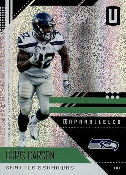 2018 Panini Unparalleled #178 Chris Carson Front