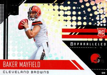 2018 Panini Unparalleled #208 Baker Mayfield Front