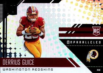 2018 Panini Unparalleled #214 Derrius Guice Front