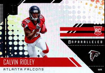 2018 Panini Unparalleled #221 Calvin Ridley Front