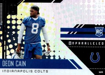 2018 Panini Unparalleled #230 Deon Cain Front