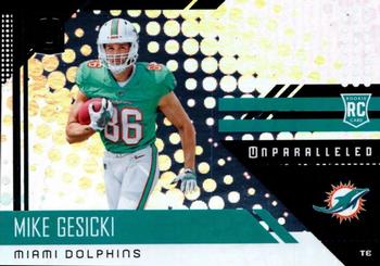 2018 Panini Unparalleled #256 Mike Gesicki Front