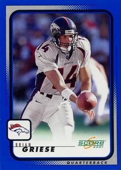 2001 Score - Trump #60 Brian Griese Front
