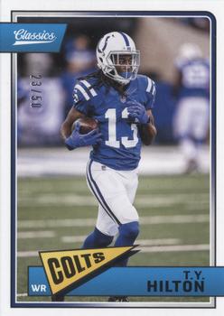 2018 Panini Classics - Blank Back #NNO T.Y. Hilton Front