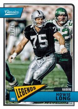 2018 Panini Classics - Blank Back #NNO Howie Long Front