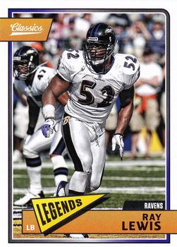 2018 Panini Classics - Green Back #106 Ray Lewis Front