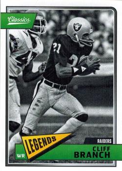 2018 Panini Classics - Green Back #169 Cliff Branch Front
