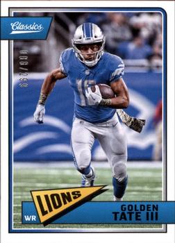 2018 Panini Classics - Red Back #34 Golden Tate III Front