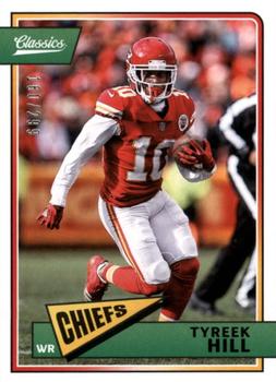 2018 Panini Classics - Red Back #52 Tyreek Hill Front