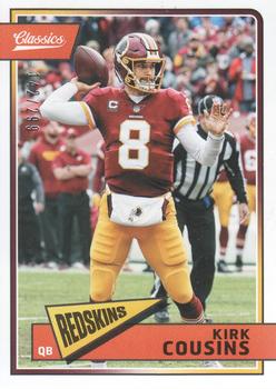 2018 Panini Classics - Red Back #98 Kirk Cousins Front