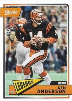 2018 Panini Classics - Red Back #115 Ken Anderson Front