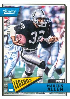 2018 Panini Classics - Red Back #138 Marcus Allen Front