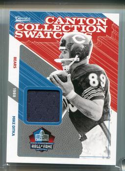 2018 Panini Classics - Canton Collection Swatches #7 Mike Ditka Front