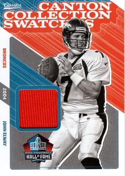 2018 Panini Classics - Canton Collection Swatches #8 John Elway Front