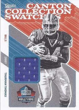2018 Panini Classics - Canton Collection Swatches #16 Thurman Thomas Front