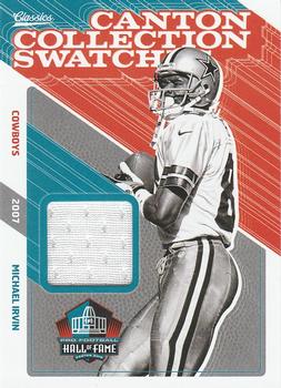 2018 Panini Classics - Canton Collection Swatches #17 Michael Irvin Front