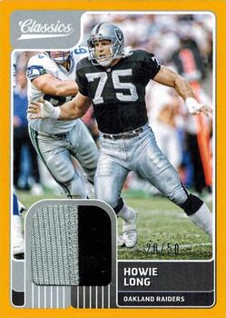 2018 Panini Classics - Classic Materials Prime #19 Howie Long Front