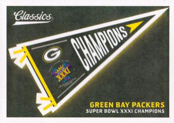 2018 Panini Classics - Team Pennants #8 Green Bay Packers Front