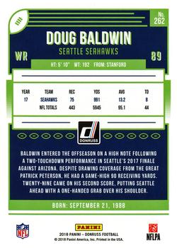 2018 Donruss #262 Doug Baldwin Back