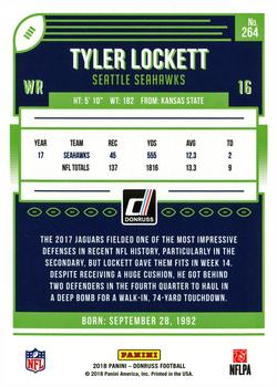 2018 Donruss #264 Tyler Lockett Back