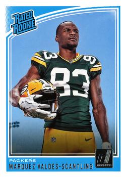 2018 Donruss #336 Marquez Valdes-Scantling Front