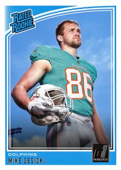 2018 Donruss #337 Mike Gesicki Front