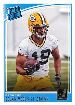 2018 Donruss #343 Equanimeous St. Brown Front