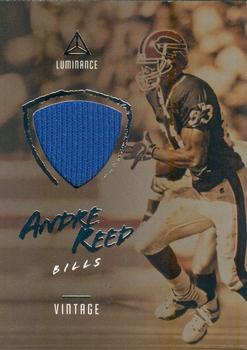 2018 Panini Luminance - Vintage Materials #15 Andre Reed Front