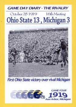 2002 TK Legacy Michigan Wolverines - Game Day Diary The Rivalry #GR1919 16th Meeting Front