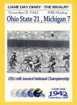 2002 TK Legacy Michigan Wolverines - Game Day Diary The Rivalry #GR1942 39th Meeting Front