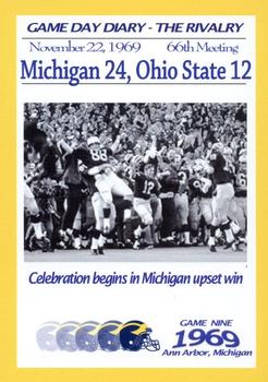 2002 TK Legacy Michigan Wolverines - Game Day Diary The Rivalry #GR1969 66th Meeting Front