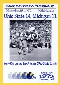 2002 TK Legacy Michigan Wolverines - Game Day Diary The Rivalry #GR1972 69th Meeting Front
